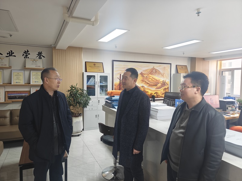 慶陽市總工會領(lǐng)導蒞臨信合與恒達公司參觀指導，共謀企業(yè)發(fā)展新篇章